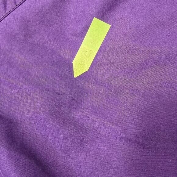 Vintage Obermeyer Thermolite Hooded Ski Suit 6 Purple Insulated Elastic Waist - Picture 15 of 16